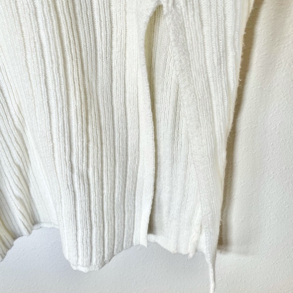 NWOT Abercrombie & Fitch Sweater Dress Cream - Picture 4 of 6